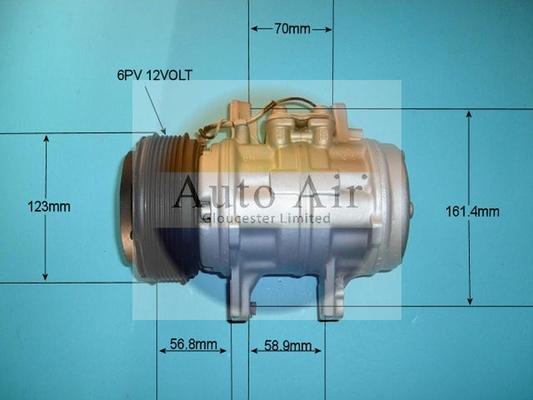 Auto Air Gloucester 14-6095R - Компресор, климатизация vvparts.bg