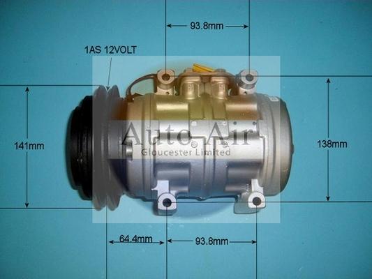 Auto Air Gloucester 14-6243R - Компресор, климатизация vvparts.bg