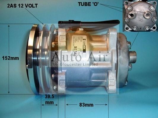 Auto Air Gloucester 14-0304 - Компресор, климатизация vvparts.bg