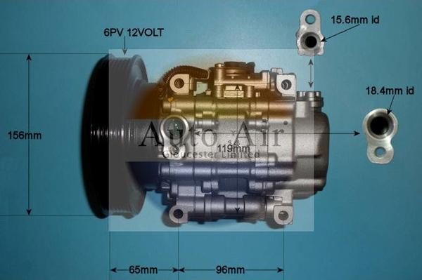 Auto Air Gloucester 14-0332R - Компресор, климатизация vvparts.bg