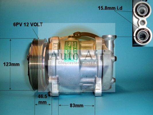 Auto Air Gloucester 14-0280 - Компресор, климатизация vvparts.bg