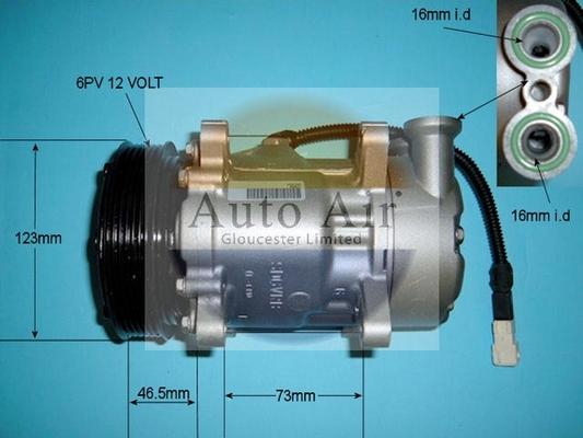 Auto Air Gloucester 14-0281R - Компресор, климатизация vvparts.bg