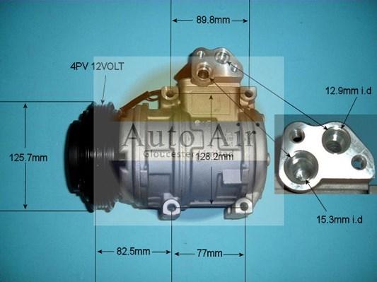 Auto Air Gloucester 14-1445 - Компресор, климатизация vvparts.bg