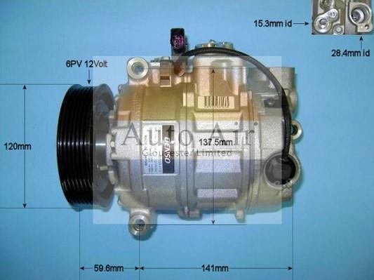 Auto Air Gloucester 14-1456 - Компресор, климатизация vvparts.bg