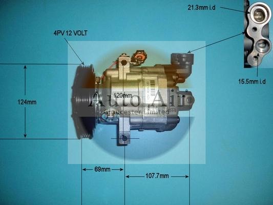 Auto Air Gloucester 14-1451 - Компресор, климатизация vvparts.bg