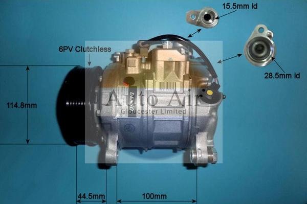 Auto Air Gloucester 14-1051 - Компресор, климатизация vvparts.bg