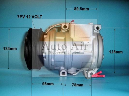 Auto Air Gloucester 14-1007R - Компресор, климатизация vvparts.bg