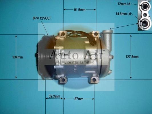 Auto Air Gloucester 14-1157P - Компресор, климатизация vvparts.bg