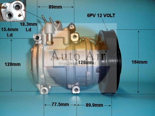 Auto Air Gloucester 14-1183 - Компресор, климатизация vvparts.bg