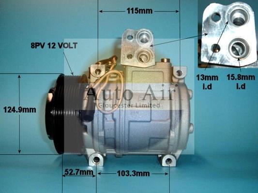 Auto Air Gloucester 14-1170 - Компресор, климатизация vvparts.bg