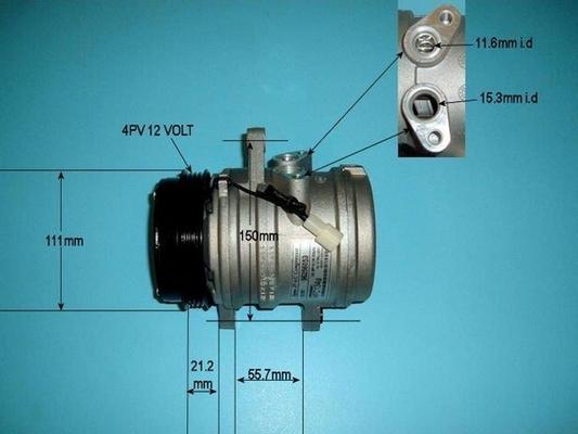 Auto Air Gloucester 14-1172 - Компресор, климатизация vvparts.bg