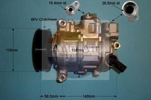 Auto Air Gloucester 14-1275 - Компресор, климатизация vvparts.bg