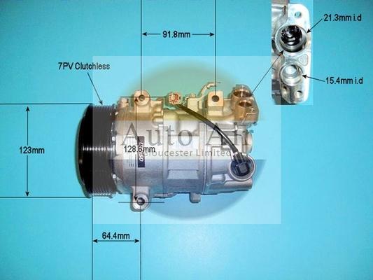 Auto Air Gloucester 14-1273 - Компресор, климатизация vvparts.bg