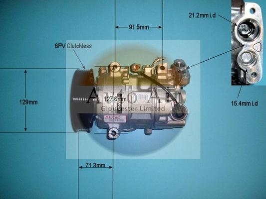 Auto Air Gloucester 14-1272 - Компресор, климатизация vvparts.bg