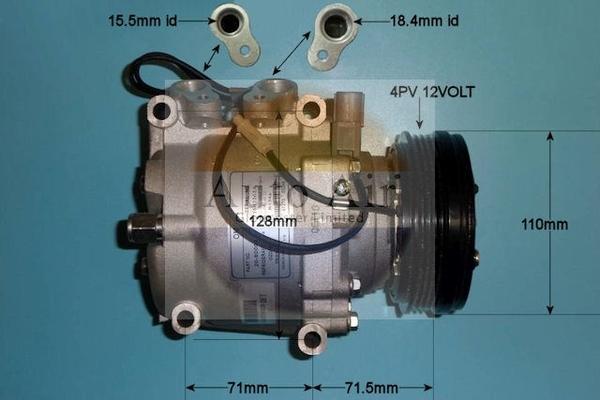 Auto Air Gloucester 14-3570P - Компресор, климатизация vvparts.bg