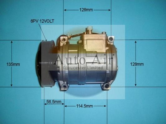 Auto Air Gloucester 14-3040 - Компресор, климатизация vvparts.bg