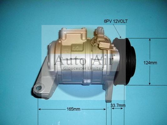 Auto Air Gloucester 14-3062R - Компресор, климатизация vvparts.bg