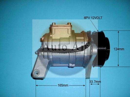 Auto Air Gloucester 14-3062 - Компресор, климатизация vvparts.bg