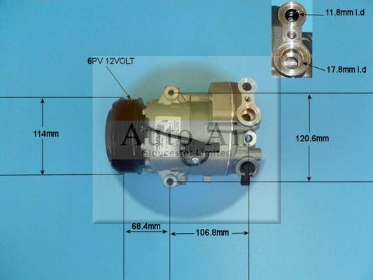 Auto Air Gloucester 14-7477 - Компресор, климатизация vvparts.bg