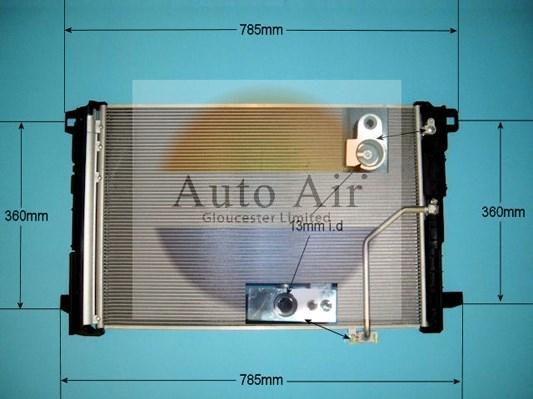 Auto Air Gloucester 16-9937 - Кондензатор, климатизация vvparts.bg