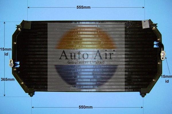Auto Air Gloucester 16-5027 - Кондензатор, климатизация vvparts.bg