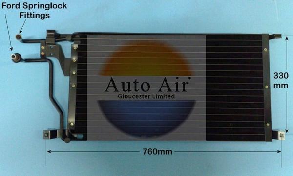 Auto Air Gloucester 16-5113 - Кондензатор, климатизация vvparts.bg
