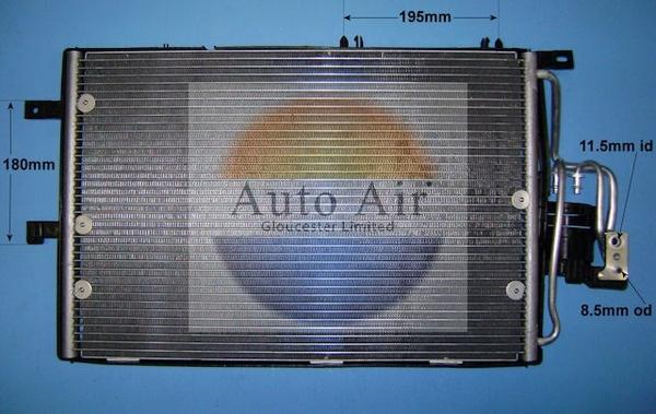 Auto Air Gloucester 16-6211A - Кондензатор, климатизация vvparts.bg