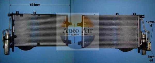 Auto Air Gloucester 16-6213 - Кондензатор, климатизация vvparts.bg