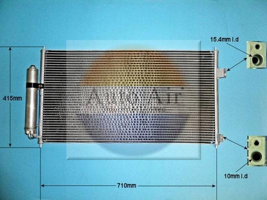 Auto Air Gloucester 16-2036 - Кондензатор, климатизация vvparts.bg