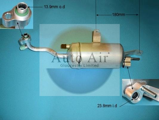 Auto Air Gloucester 31-0009 - Изсушител, климатизация vvparts.bg