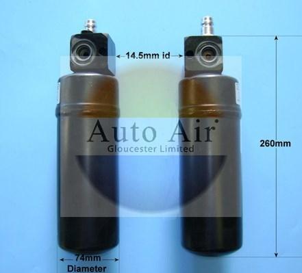 Auto Air Gloucester 31-0008 - Изсушител, климатизация vvparts.bg