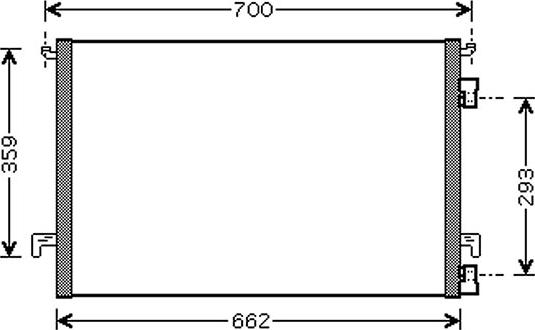 Autoclima 30311542CP - Кондензатор, климатизация vvparts.bg