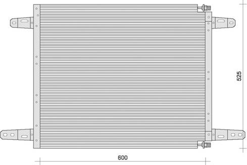 Autoclima 30311069CP - Кондензатор, климатизация vvparts.bg