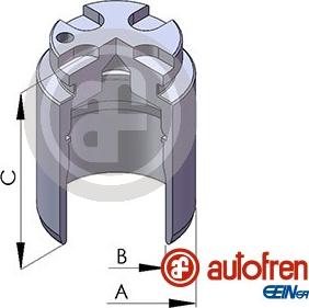 AUTOFREN SEINSA D025408 - Бутало, спирачен апарат vvparts.bg