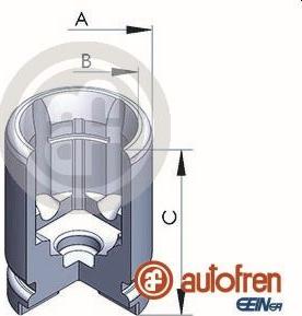 AUTOFREN SEINSA D025121 - Бутало, спирачен апарат vvparts.bg