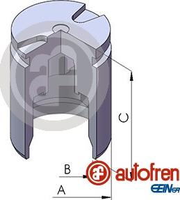 AUTOFREN SEINSA D02525 - Бутало, спирачен апарат vvparts.bg