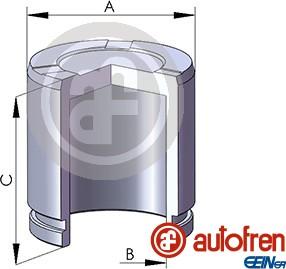 AUTOFREN SEINSA D025533 - Бутало, спирачен апарат vvparts.bg