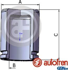 AUTOFREN SEINSA D025226 - Бутало, спирачен апарат vvparts.bg