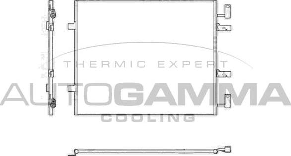 Autogamma 104918 - Кондензатор, климатизация vvparts.bg