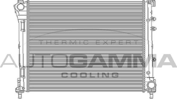 Autogamma 104620 - Радиатор, охлаждане на двигателя vvparts.bg
