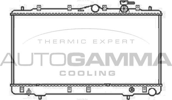 Autogamma 104063 - Радиатор, охлаждане на двигателя vvparts.bg