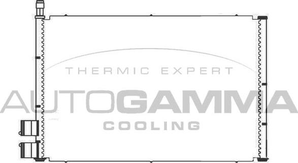 Autogamma 105555 - Кондензатор, климатизация vvparts.bg