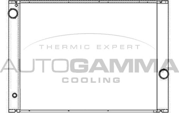 Autogamma 105531 - Радиатор, охлаждане на двигателя vvparts.bg