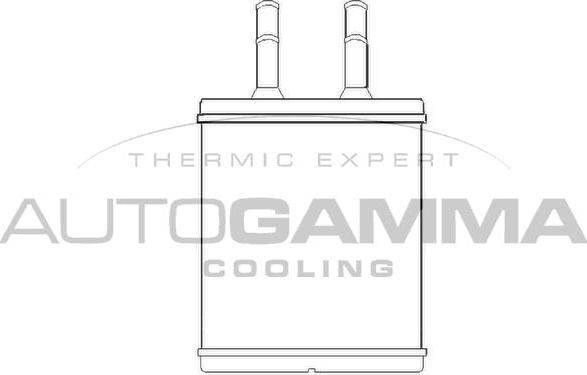 Autogamma 105275 - Топлообменник, отопление на вътрешното пространство vvparts.bg
