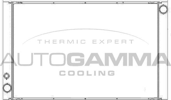 Autogamma 105765 - Радиатор, охлаждане на двигателя vvparts.bg