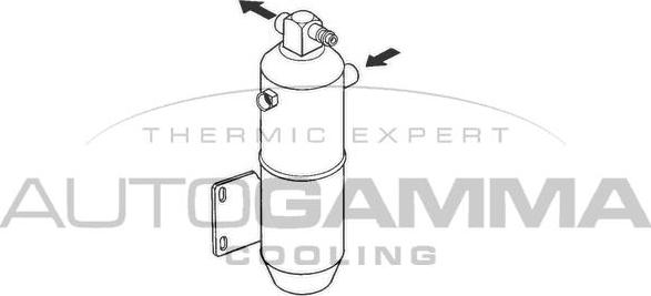 Autogamma 106318 - Изсушител, климатизация vvparts.bg