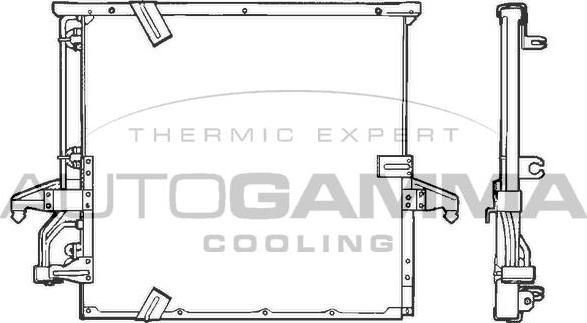 Autogamma 101565 - Кондензатор, климатизация vvparts.bg