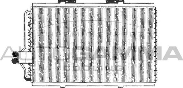 Autogamma 101757 - Кондензатор, климатизация vvparts.bg