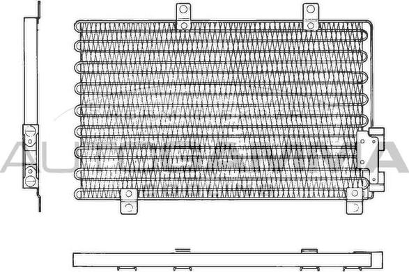 Autogamma 101762 - Кондензатор, климатизация vvparts.bg