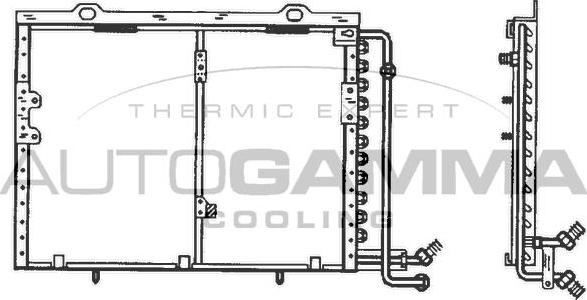 Autogamma 101730 - Кондензатор, климатизация vvparts.bg